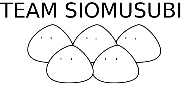 team siomusubiのロゴ